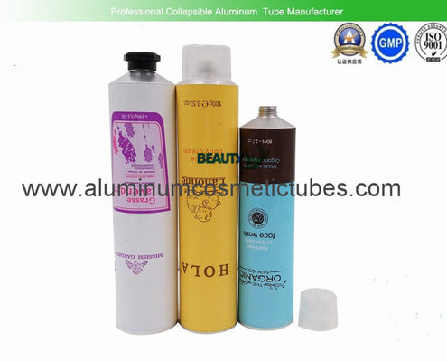 中国 化粧品手のクリームのアルミニウム管、スキン ケアのアルミニウム圧搾の管の包装 サプライヤー